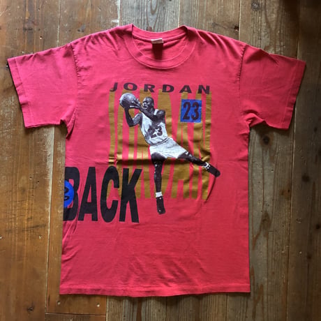 90's NIKE銀タグ Jordan ×Pippen プリントTシャツ