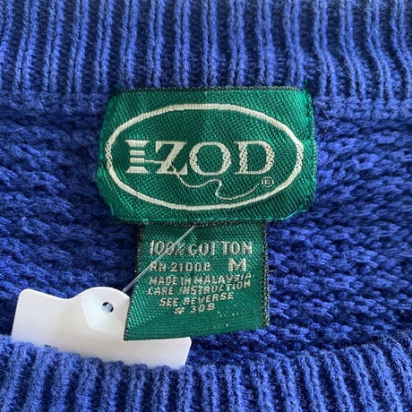 IZOD切り替えコットンニット