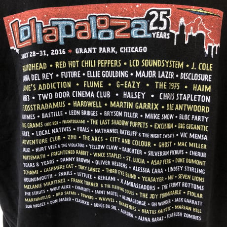 LOLA PALOOZA イベントTシャツ XXL