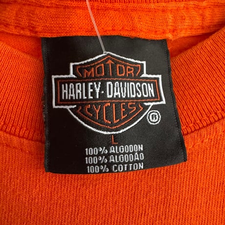 HARLEY DAVIDSON プリントT L