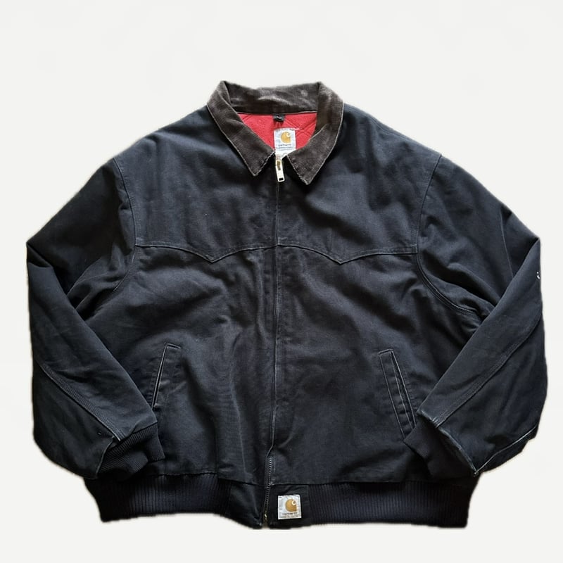 carhartt 　サンタフェジャケット　ブラック Carhartt サンタフェジャケット | CUSTOM FEVER