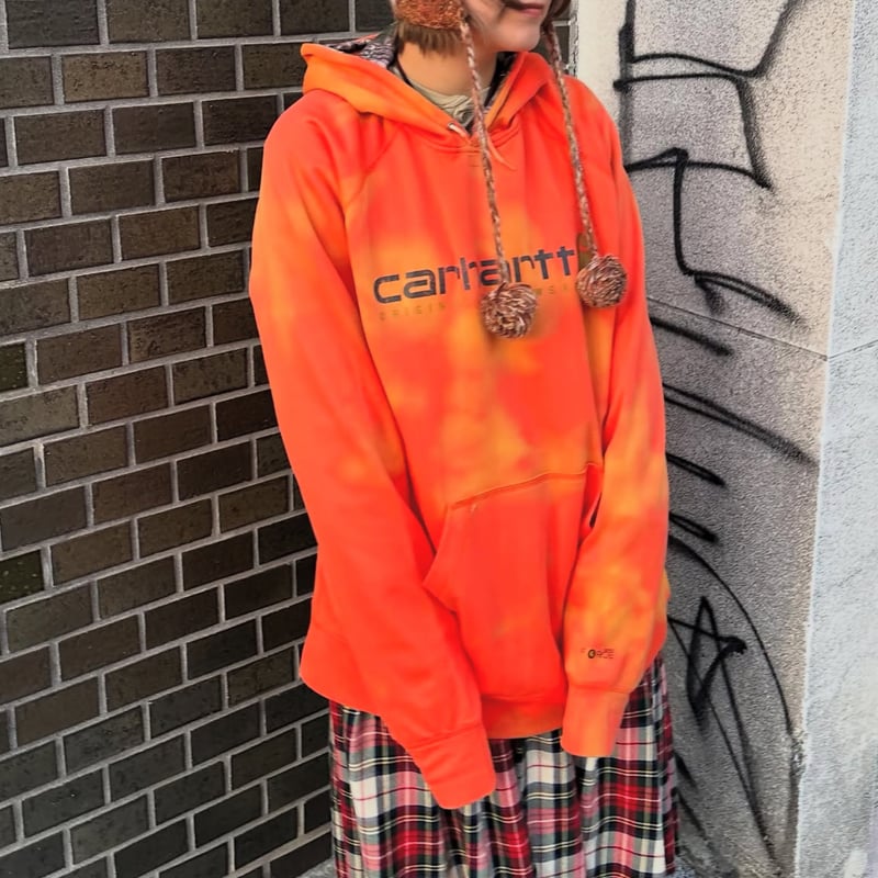 Carhartt ブリーチ加工フーディー | CUSTOM FEVER