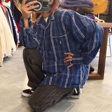 POLO Ralph Lauren タータンチェック パジャマシャツ