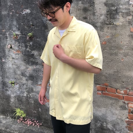 Ralph Lauren 半袖無地シャツ 〝CALDWELL〟M ポニーマーク無し