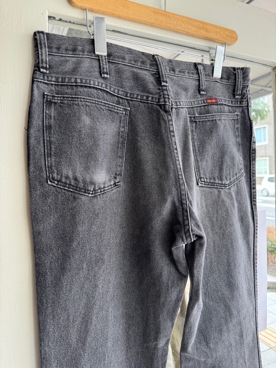 90's RUSTLER 先染めブラック | CUSTOM FEVER