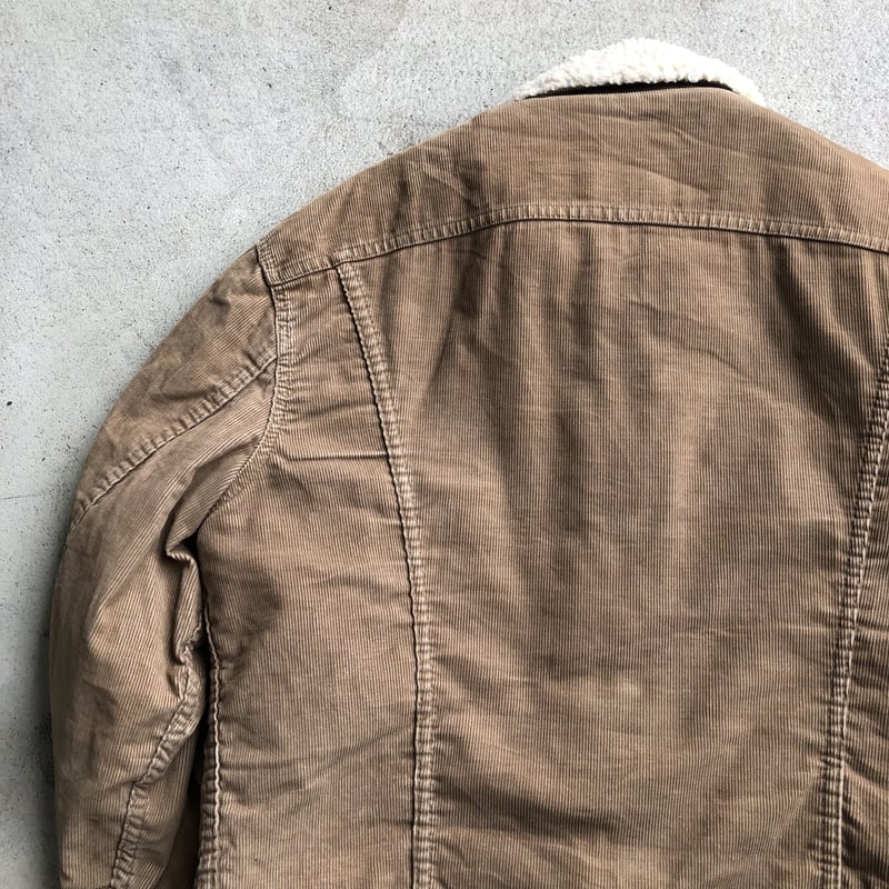 70s USA製 levi's コーデュロイ ボアジャケット リーバイス vectorpremium_051-202412140194