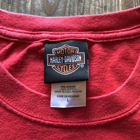 HARLEY DAVIDSON プリントT