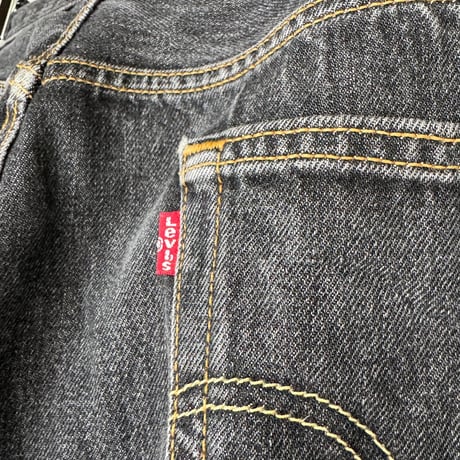 Levi's501 W38×L32 先染めブラック