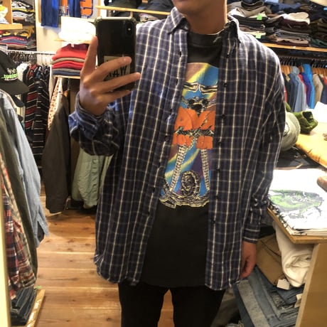 Ralph Lauren 長袖BDネルシャツ