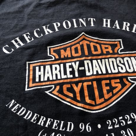 HARLEY DAVIDSON 両面プリント L