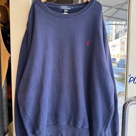 POLO ワンポイントスウェット XL