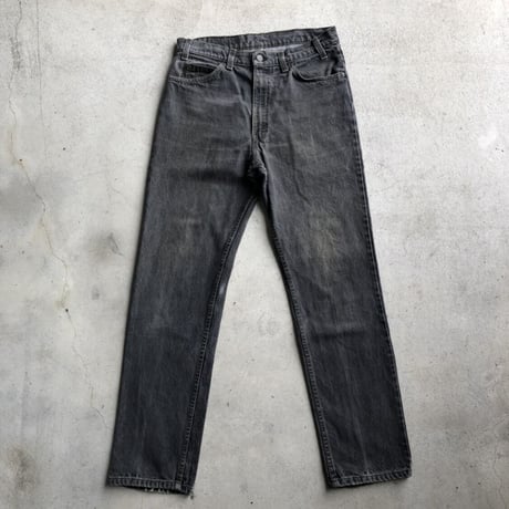 USA製 Levi's509 W34×L32 先染めブラック