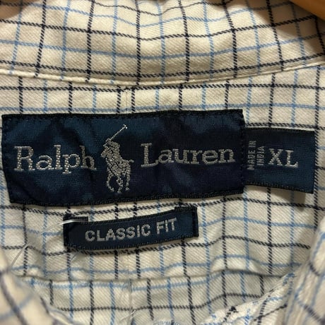 Ralph Laurenウィンドウ・ペンシャツ