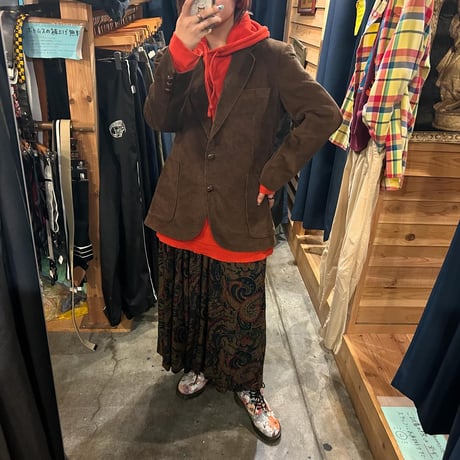 コーデュロイテーラードジャケット