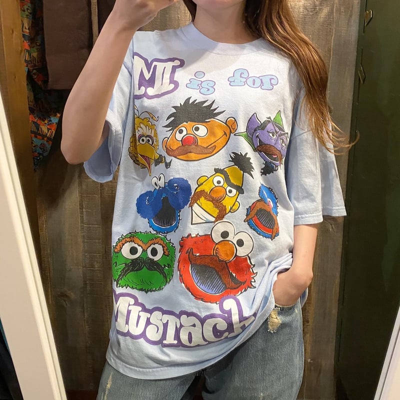 セサミストリート大集合Tシャツ | CUSTOM FEVER