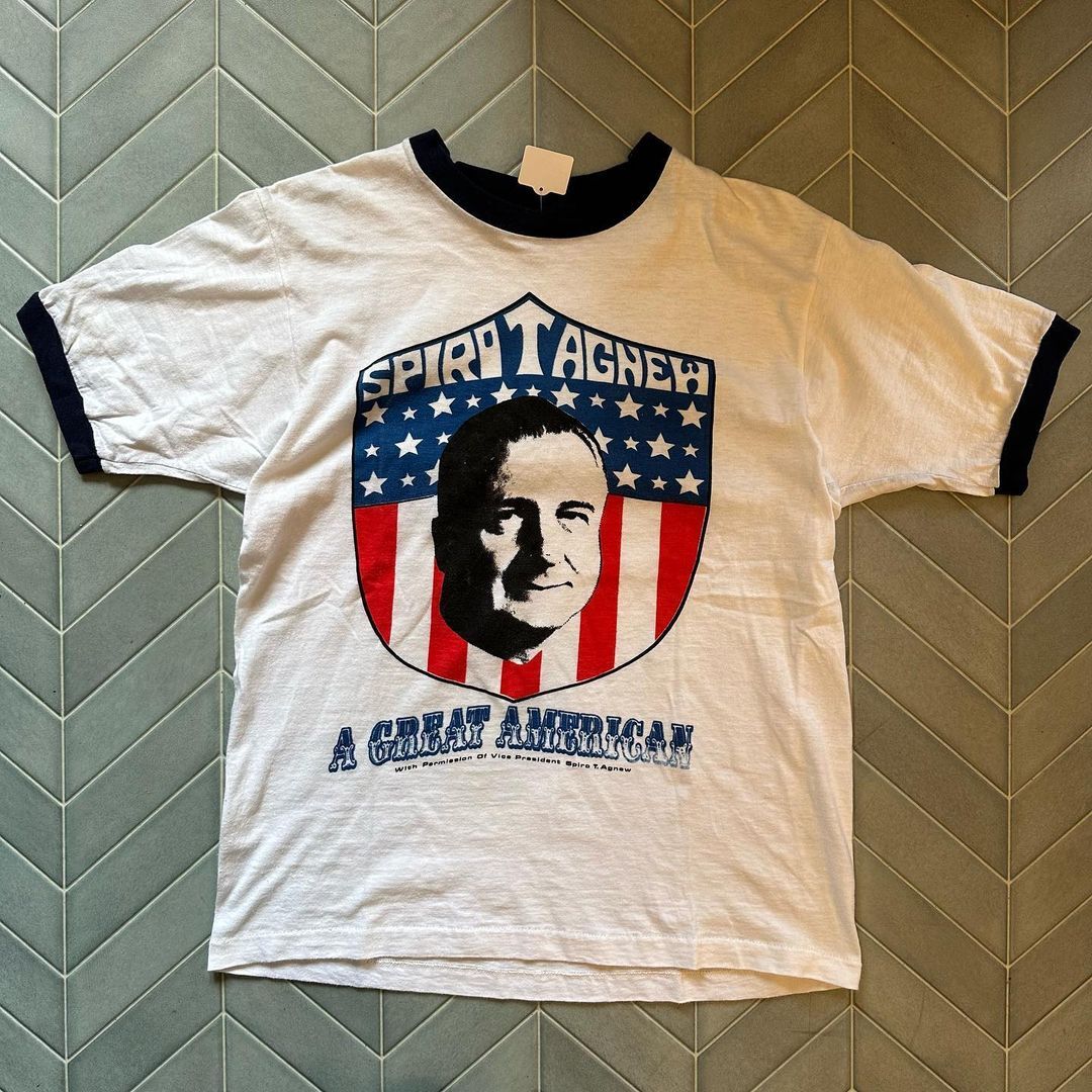 70年代リンガープリントTシャツ | CUSTOM FEVER