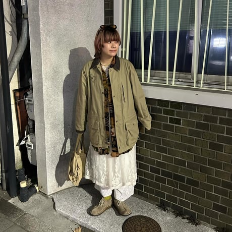 バック刺繍ハンティングジャケット