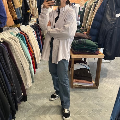 RALPH LAUREN ストライプシャツ