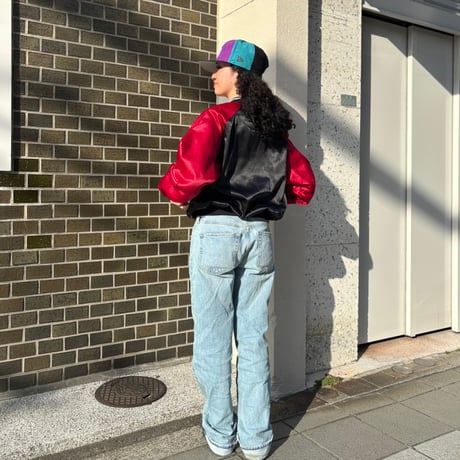 90s〜00s NIKE ナイロンサテンスタジャン