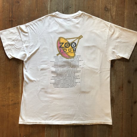 ©︎1992 U2 ZOO TV TOUR Tシャツ