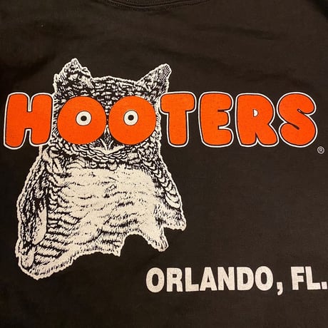 USA製HOOTERSボトルネックロンT