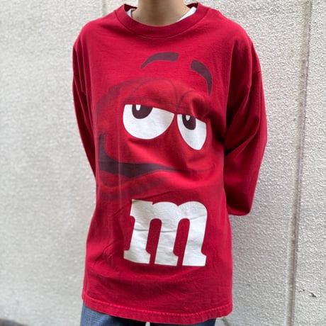 M&M’s プリントロンT