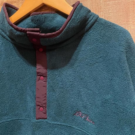 L.L.Bean スナップフリースプルオーバー