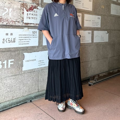 adidas×Morton College ハーフジッププルオーバー