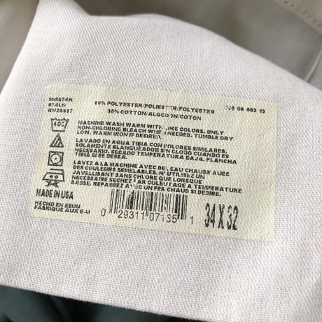 USA製 ディッキーズ ワークパンツW34 L32