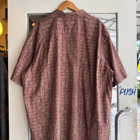 L.L.Bean 総柄コットンシャツ XL