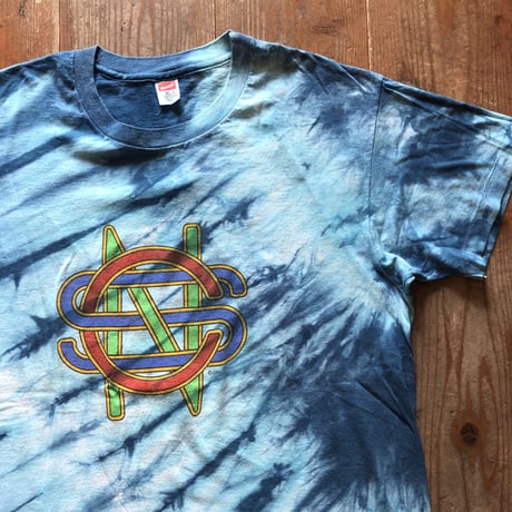 〜90'sCrosby Stills & Nash タイダイTシャツ