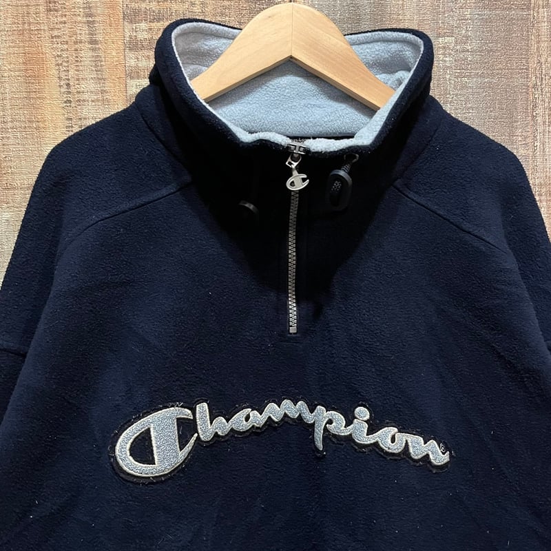 Champion ロゴハーフジップフリース | CUSTOM FEVER