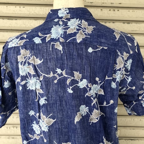 Shoreline Hawaii コットンハワイアンシャツ