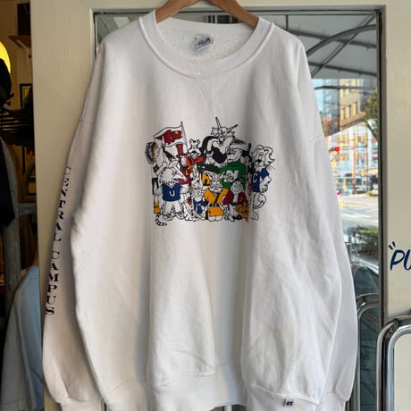 〜90's USA製RUSSELL カレッジスウェット XL