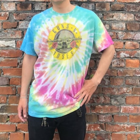 GUNS N'ROSES バンドT  タイダイ XL