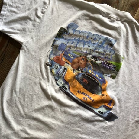 80's CAMEL  ポケ付きTシャツ XL