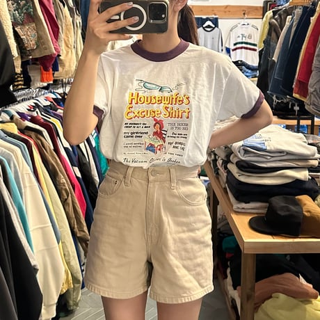 80s USA製 言い訳リンガーT