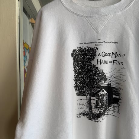 90's USA製RUSSELLプリントスウェット XL