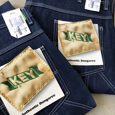 NOS! 未使用 KEY デニムペインターパンツ W30、W42