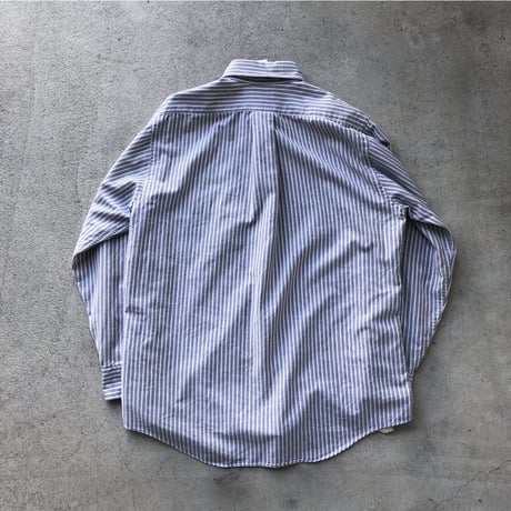 〜90'sUSA製 L.L.Bean ストライプシャツ