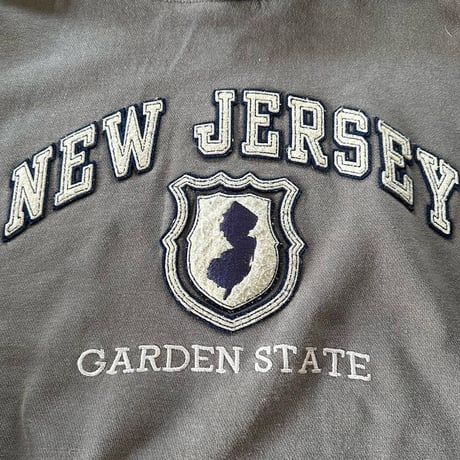 NEW JERSEYワッペンフーディー