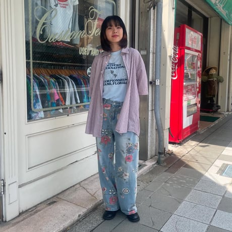 Dockers 半袖ストライプシャツ