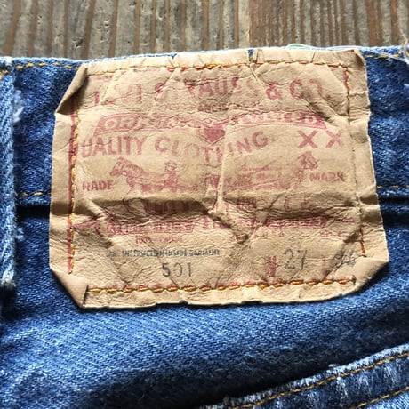82年製Levi's501 W27×L32