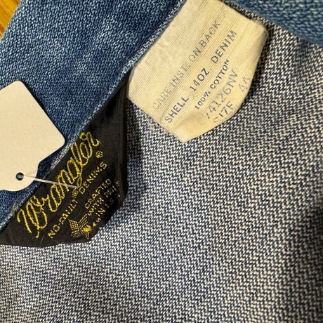 〜80's USA製 WRANGLER デニムジャケット