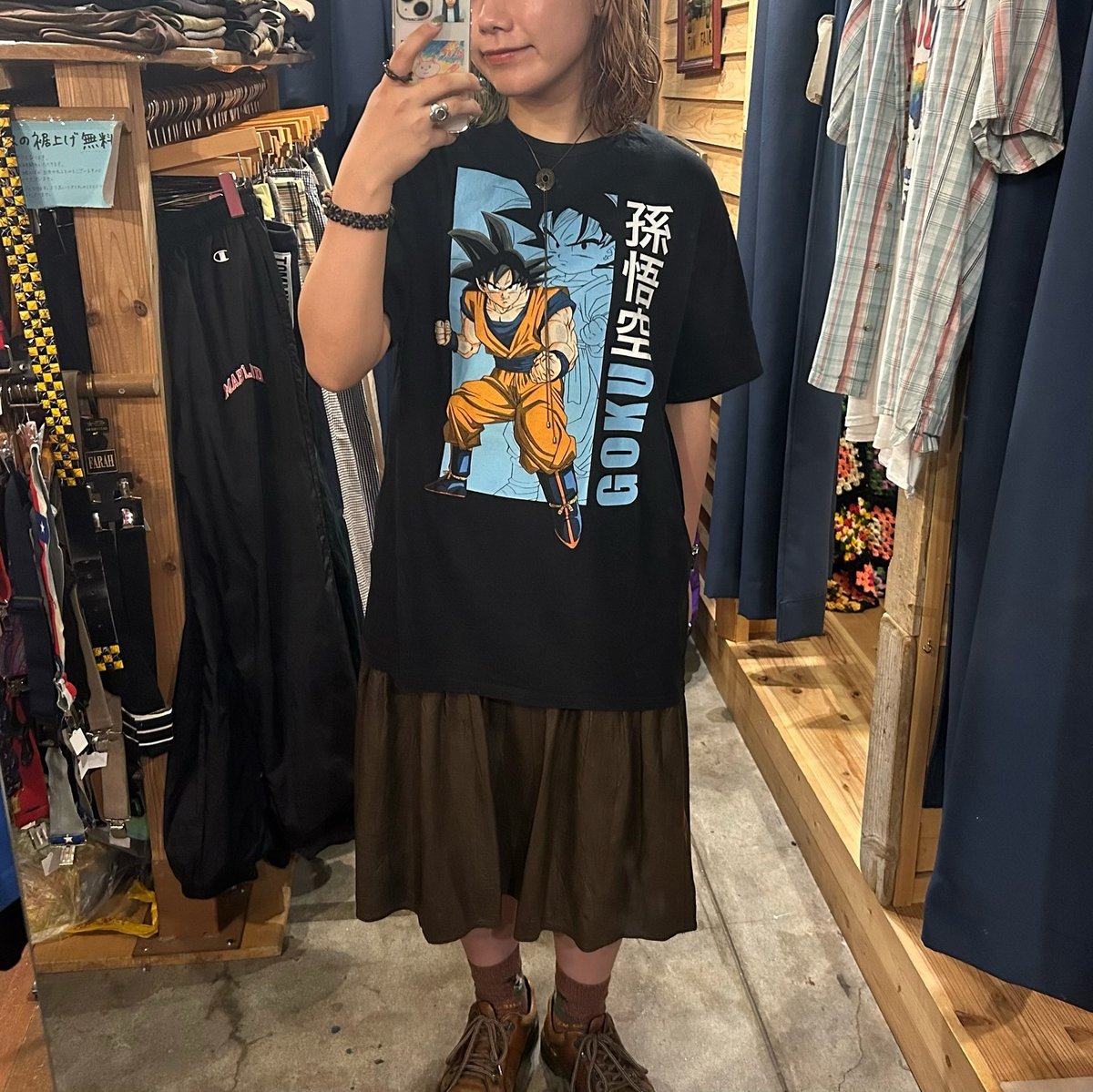 ドラゴンボールZ 孫悟空 Tシャツ | CUSTOM FEVER
