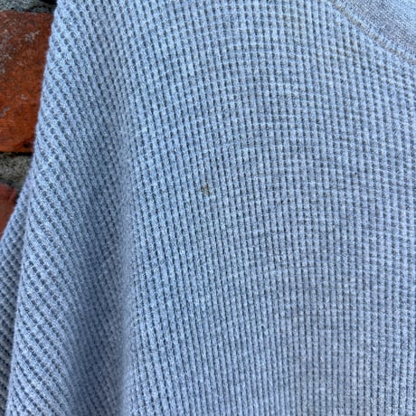 ヘンリーネック サーマル ミッキー刺繍 Tシャツ