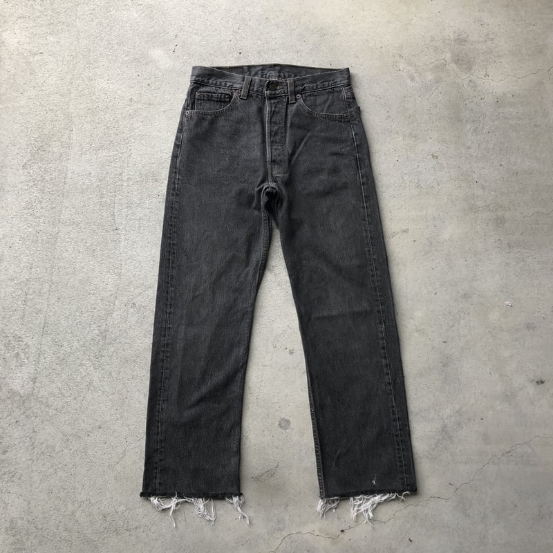 90's USA製 Levi's501 W29 先染めブラック | CUSTOM FEVER 90's USA製 Levi's501 W29 先染めブラック | CUSTOM FEVER
