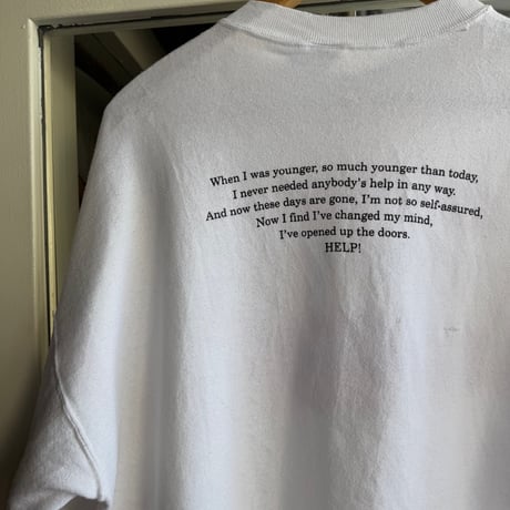 〜00's Beatles〝HELP!〟プリントスウェット XL