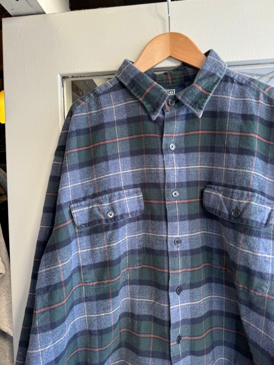 好配色 90s ラルフローレン BENFORD 長袖 ネルシャツ ブラック XL 好配色 90s ラルフローレン BENFORD ネルシャツ ブラック グレー