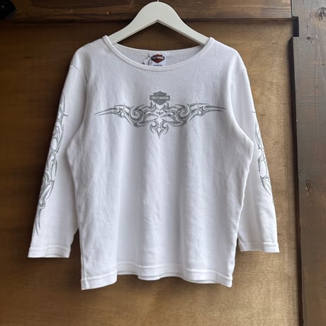 USA製 Harley-Davidson 七分袖Tシャツ